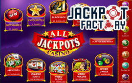 Four new games to be introduced at Jackpot Factory Casino's