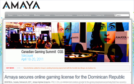 Dominican License secured by Amaya Gaming Group