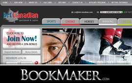 Bet Canadian will be absorbed by Bookmaker.com