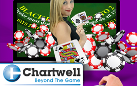 Live Blackjack, Roulette and Baccarat from Chartwell is now up and runnung