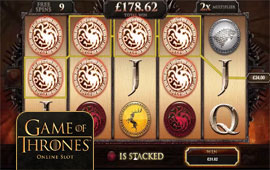 Four Free Spins Features in Game of Thrones