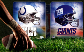 Colts take on the Giants on Sunday night