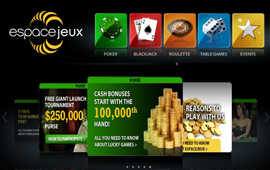 Launch promotions on offer at espacejeux.com