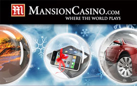 500 Bonus Prizes at Mansion Casino