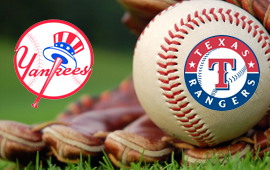 Rangers take on Yankees on Friday the 15th October