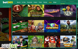 Bet365 Offers New NetEnt Game Titles