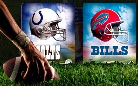 The Buffalo Bills take on the Indianapolis Colts