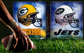 Packers at Jets on Sunday the 31st October