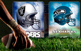 Raiders take on Seahawks