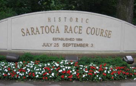 Saratoga racecourse features Canadian horses