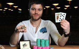 Tyler Bonkowski won first Canadian WSOP Bracelet